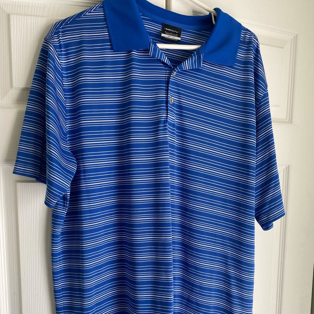 Blue Nike Golf Tee Men’s XL LIKE NEW